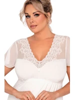 Ivana krémová plus nočná košeľa - Donna