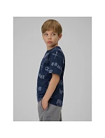 Chlapčenské tričko s potlačou 4F 4FJRSS26TTSHM3466-31A Detské tričko