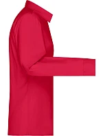 JN 677 Popelínová halenka s dlouhým rukávem model 22436615 red - Daiber JN 677 Popelínová halenka s dlouhým rukávem model 22436615 red - Daiber