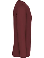 Kariban K 359 Pánske tričko s dlhým rukávom 20.K359 wine