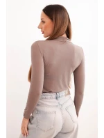 Dámská blůza z model 21777055 s jemným rolákem a dlouhým rukávem fango - K-Fashion