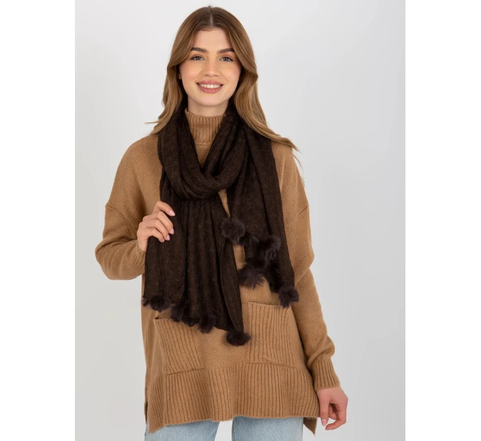 Šála AT SZ E model 21795525 tmavě hnědá - FPrice