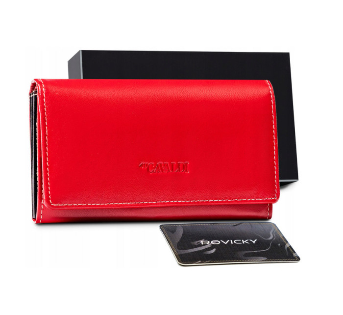 Dámske peňaženky [DH] RD 08 GCL červená