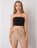 Šortky DHJ SN 13260.38P tmavá lila