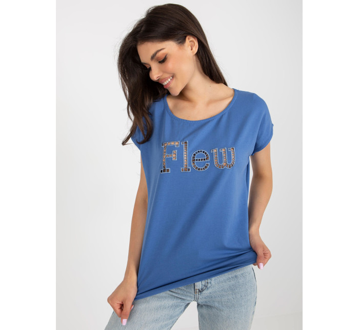 T shirt FA TS 8515.46 ciemny niebieski