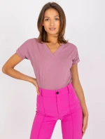 Tričko RV TS 7666.19 tmavo ružová