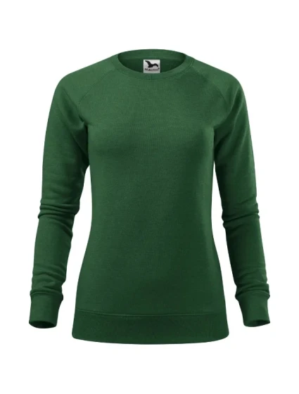 model 20633319 mikina dámská lahvově zelený melír - MALFINI, a.s. model 20633319 mikina dámská lahvově zelený melír - MALFINI, a.s.