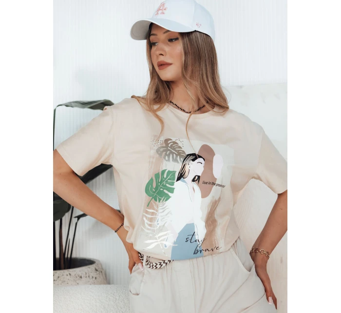 Dámské tričko broskvová Dstreet model 21977085 - FashionStreet Dámské tričko broskvová Dstreet model 21977085 - FashionStreet