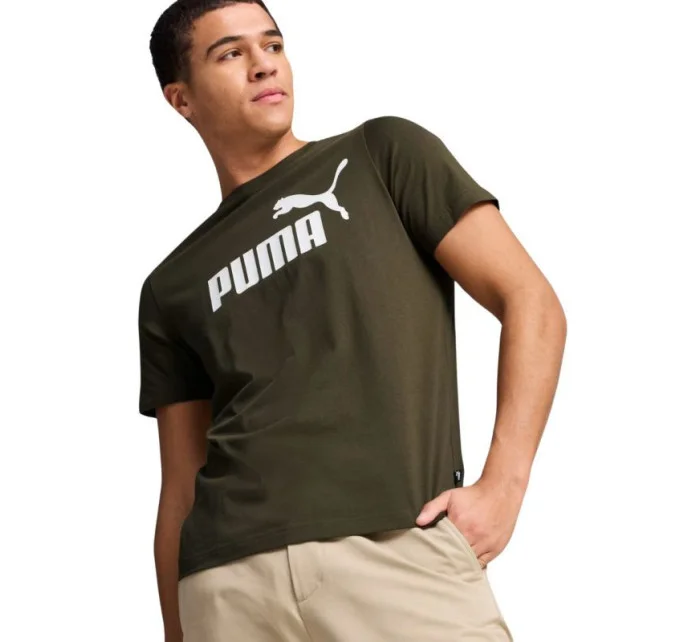 Puma Essential Logo Tee M 586667 11 pánske tričko Puma Essential Logo Tee M 586667 11 pánske tričko