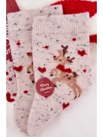 Dámské Vánoční Ponožky S A  Šedé model 21786728 - Aura.via