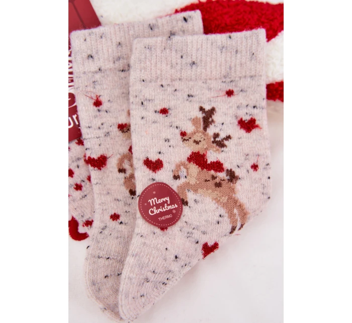 Dámské Vánoční Ponožky S A  Šedé model 21786728 - Aura.via