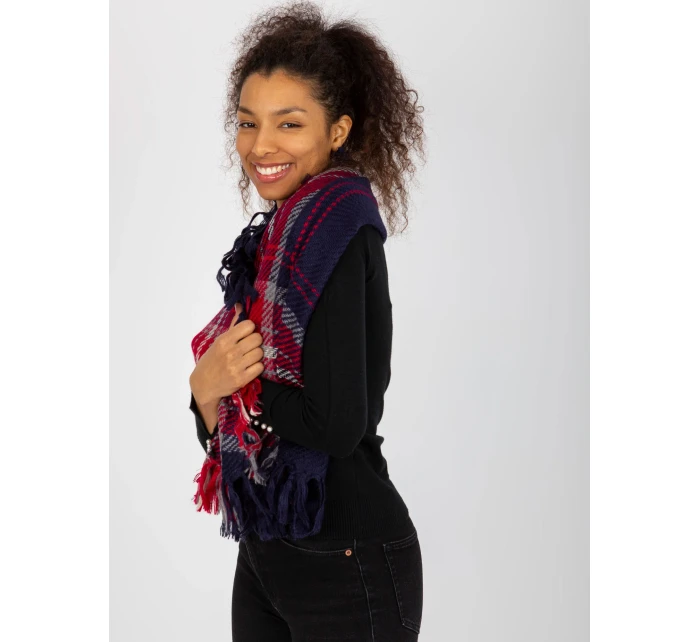 Šátek AT CH tmavě modrý červený model 17963874 - FPrice Šátek AT CH tmavě modrý červený model 17963874 - FPrice