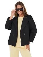 IT KR kabát FL8897KSM.02 čierny