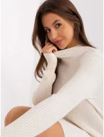 Sukienka PM SK model 18969876 ecru - FPrice Sukienka PM SK model 18969876 ecru - FPrice