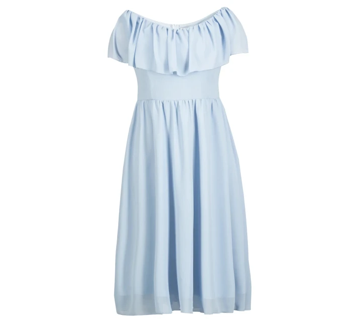 Dámske šaty SB247 svetlomodré - Karko