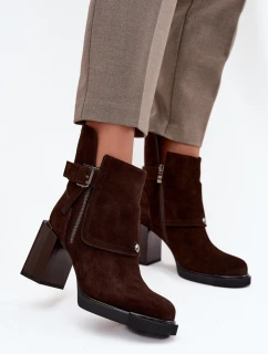 Topánky na podpätku model 217806 Krok vo veľkom štýle