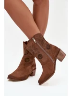 Topánky na podpätku model 222960 Step in style