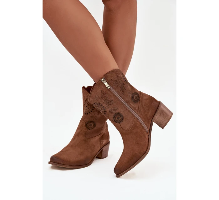 Topánky na podpätku model 222960 Step in style