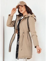 Dámská přechodná bunda parka beige Dstreet model 21974812 - FashionStreet
