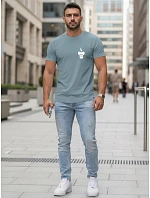 Tshirt męski z nadrukiem  model 22157000 - FashionStreet