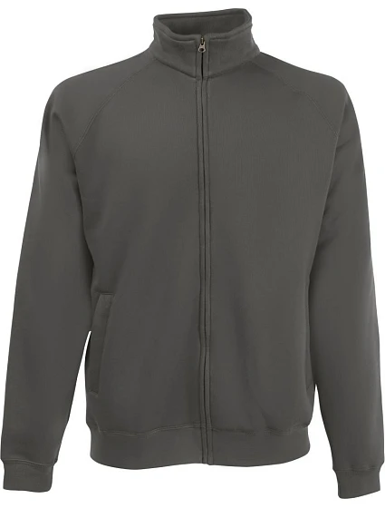 Mikina Fruit of the Loom Premium Sweat Jacket 16.2228 svetlo grafitová Mikina Fruit of the Loom Premium Sweat Jacket 16.2228 svetlo grafitová