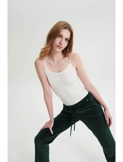 Vamp - Zamatové nohavice s vreckami 21191 - Vamp Vamp - Zamatové nohavice s vreckami 21191 - Vamp