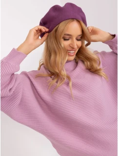 Czapka AT CZ model 18949111 fioletowy - FPrice