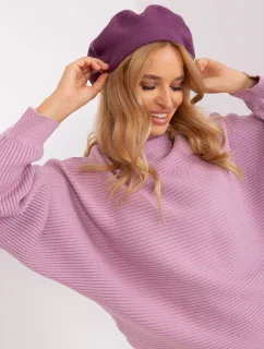 Czapka AT CZ model 18949111 fioletowy - FPrice