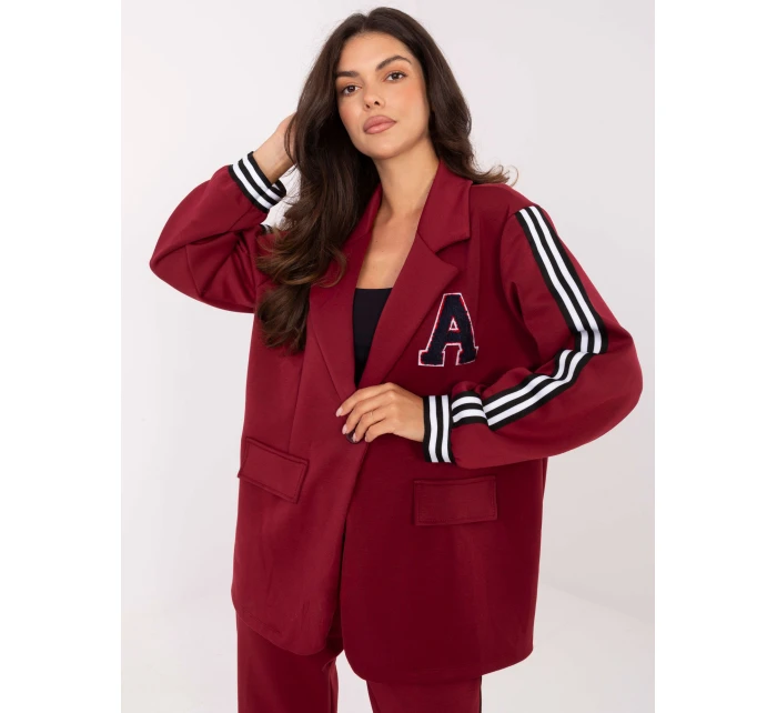 Komplet IT KMPL model 21302527 bordowy - FPrice