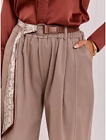Spodnie IT SP model 22251348 ciemny bezowy - FPrice