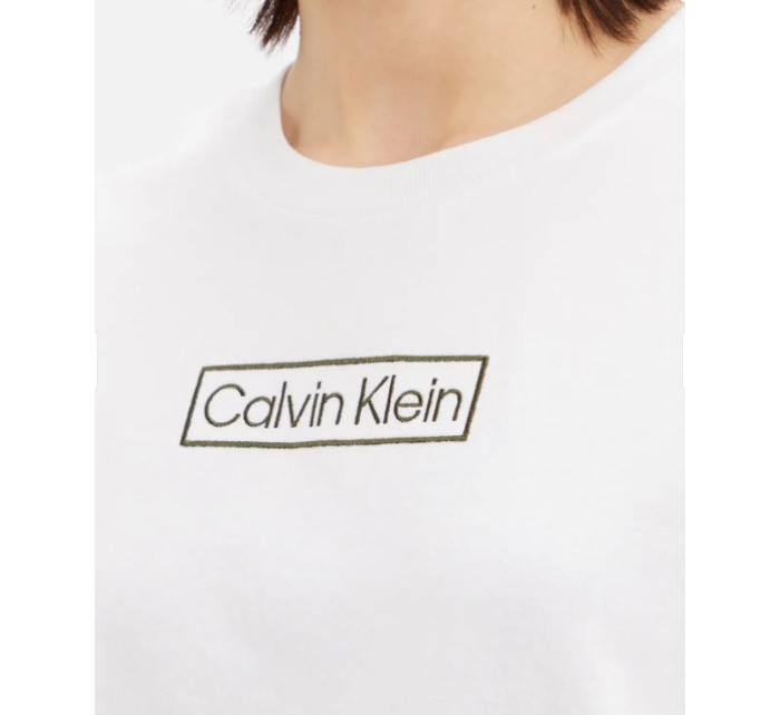 Dámsky kraťasový set - QS6804E 0SR biela / khaki - Calvin Klein
