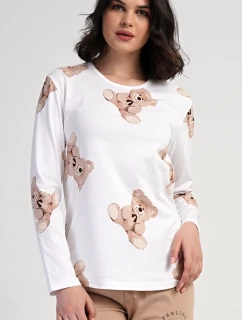 Dámské pyžamo dlouhé Teddy model 21362790 - Vienetta