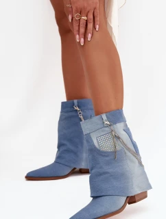 Topánky na podpätku model 217787 Krok vo veľkom štýle