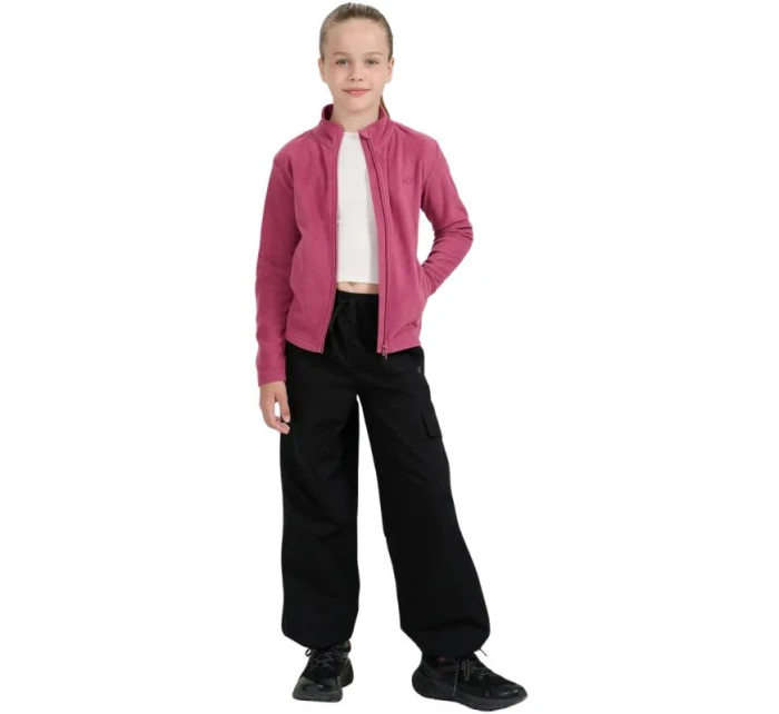 Dívčí fleece tmavě fialový JWAW25TFLE model 21394960 - 4F Dívčí fleece tmavě fialový JWAW25TFLE model 21394960 - 4F