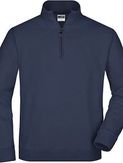 JN 352 Mikina s 1/4 zipem model 22485991 navy - Daiber