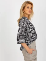 Dámská halenka model 18132626 černá - FPrice