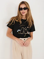 Tričko IR TS R2766.60 čierne