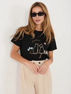 T sht TS czarny model 22102623 - FPrice