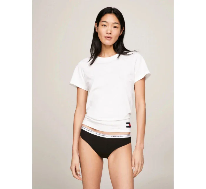 Dámske nohavičky 3PACK UW0UW04895 0R3 vínová/béžová/čierna - Tommy Hilfiger