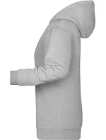 JN 795 Dámská mikina s kapucí model 22430398 grey heather - Daiber