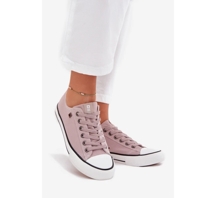 Dámské Nízké Tenisky Big Star model 21705183 Šedé - Big Star Shoes Dámské Nízké Tenisky Big Star model 21705183 Šedé - Big Star Shoes