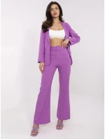 Nohavice DHJ SP 18737.08 fialové Nohavice DHJ SP 18737.08 fialové
