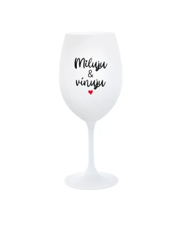 I LOVE & WINE - pohár na biele víno 350 ml