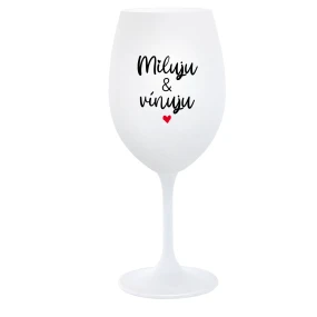I LOVE & WINE - pohár na biele víno 350 ml