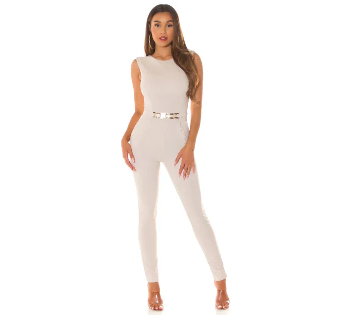 Sexi kombinéza so zlatou sponou - Koucla