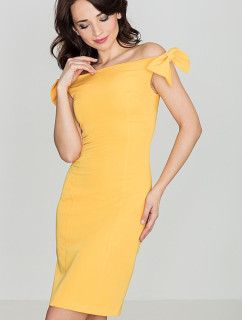 Dámské šaty model 18461831 tmavě žlutá - Katrus
