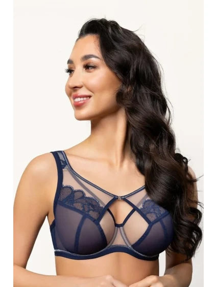 SAANVI K758/1 NAVY BLUE SOFT BRA