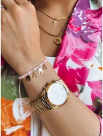 Náramek LOVE růžový Dstreet model 21969644 - FashionStreet
