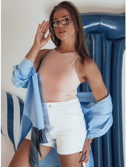 Dámské džínové šortky white Dstreet model 21977675 - FashionStreet