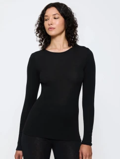 Beauty Layers LSL Top Wool - BLACK - TRIUMPH BLACK - TRIUMPH